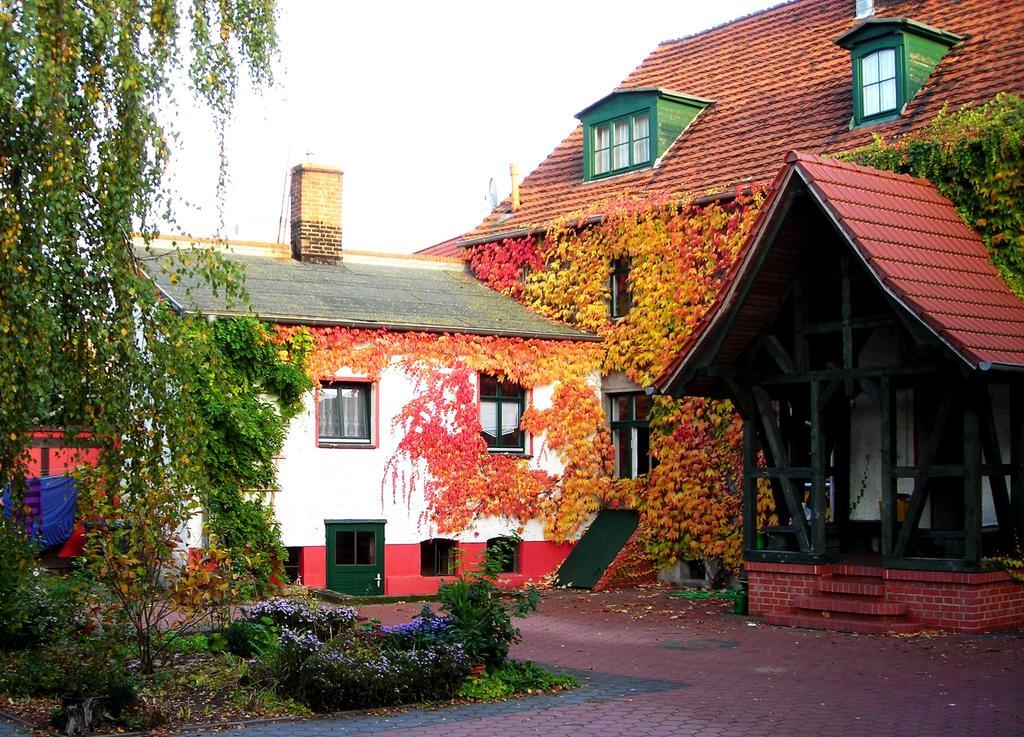 Ferienwohnung Auf Ehem. Alten Bauernhof Liebenwalde Exterior foto